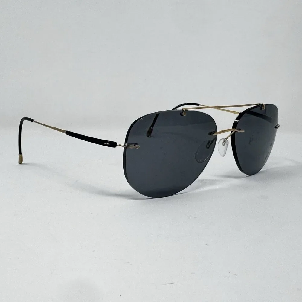 Silhouette Adventurer 8721 75 7530 1:1RX Gold Eyeglass Frames
